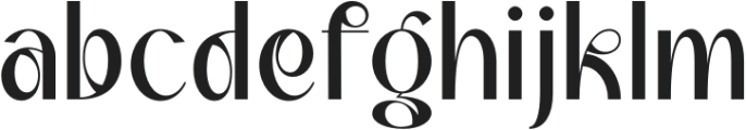 Brigitto Regular otf (400) Font LOWERCASE