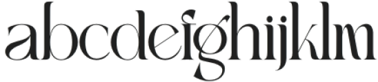 Brigme Regular otf (400) Font LOWERCASE