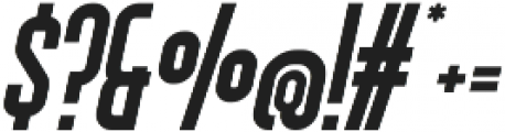 Brigmore Bold Oblique otf (700) Font OTHER CHARS