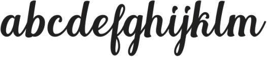 Brigtham Bold otf (700) Font LOWERCASE