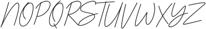 Brilanys Signature otf (400) Font UPPERCASE