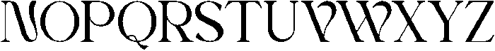 Brilega Fadone otf (400) Font UPPERCASE