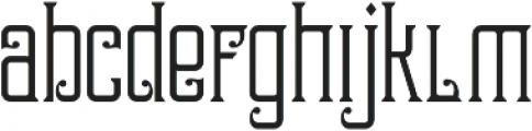Briliants Typeface Regular otf (400) Font LOWERCASE