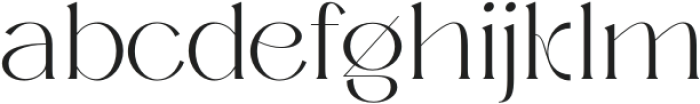 Briliond Semibold otf (600) Font LOWERCASE