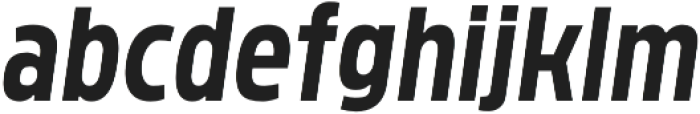 Brilk Sans Bold Italic otf (700) Font LOWERCASE