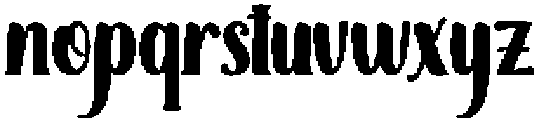 Brilliant Bold 8 Regular otf (700) Font LOWERCASE