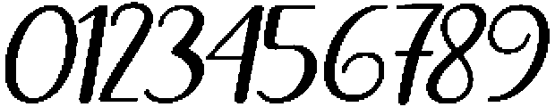 Brilliant Bold Slant 8 Regular otf (700) Font OTHER CHARS