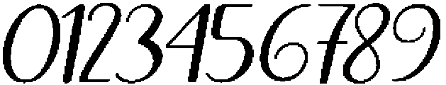 Brilliant Bold Slant Regular otf (700) Font OTHER CHARS