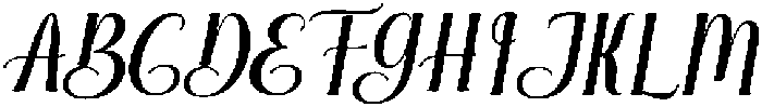 Brilliant Bold Slant Regular otf (700) Font UPPERCASE