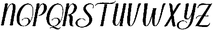 Brilliant Bold Slant Regular otf (700) Font UPPERCASE