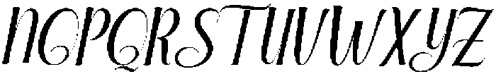 Brilliant Condensed Slant Regular otf (400) Font UPPERCASE
