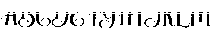 Brilliant Hatching Bold Regular otf (700) Font UPPERCASE