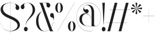 Brilliant Heavens Light otf (300) Font OTHER CHARS