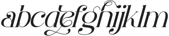 Brilliant Heavens Regular Italic otf (400) FONT