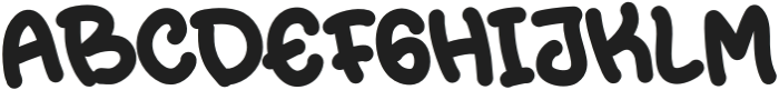 Brilliant Kids Regular otf (400) Font UPPERCASE