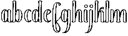 Brilliant Outline Bold Regular otf (700) FONT