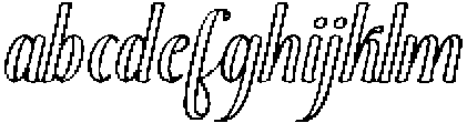 Brilliant Outline Bold Slant Regular otf (700) FONT