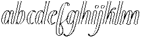 Brilliant Outline Slant Regular otf (400) FONT