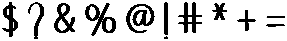 Brilliant Regular otf (400) Font OTHER CHARS