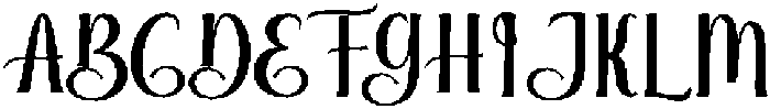 Brilliant Sambo Bold Regular otf (700) Font UPPERCASE
