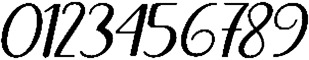 Brilliant Sambo Bold Slant Regular otf (700) Font OTHER CHARS