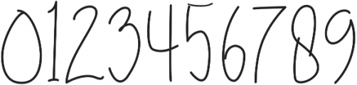 Brilliant Signature 1 Regular otf (400) Font OTHER CHARS