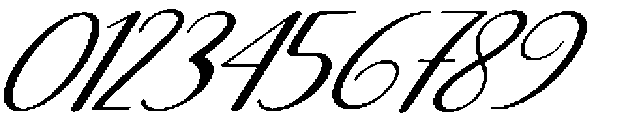 Brilliant Slant 32 Regular otf (400) Font OTHER CHARS