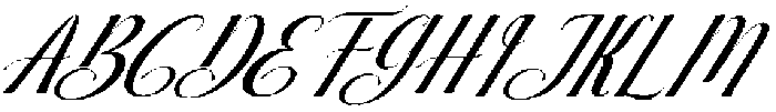 Brilliant Slant 32 Regular otf (400) Font UPPERCASE