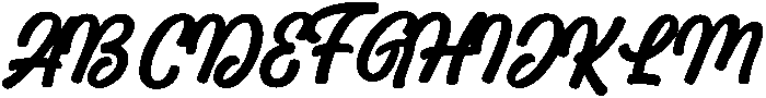 Brilliant otf (400) Font UPPERCASE