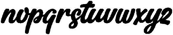 Brilliant otf (400) Font LOWERCASE