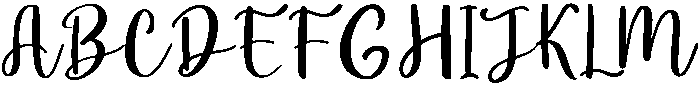 Brilliant otf (400) Font UPPERCASE