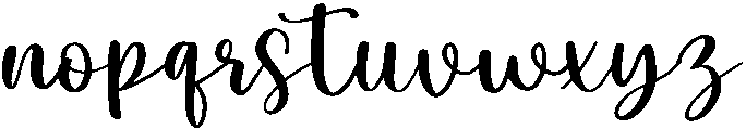 Brilliant otf (400) Font LOWERCASE