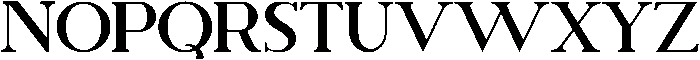 Brilliant otf (400) Font UPPERCASE