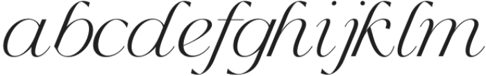 Brilona otf (400) Font LOWERCASE