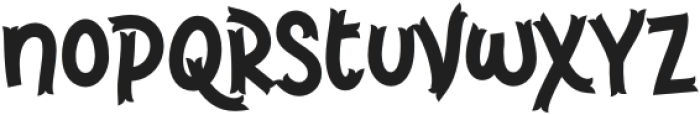 Brinca Calaca Reg otf (400) Font LOWERCASE