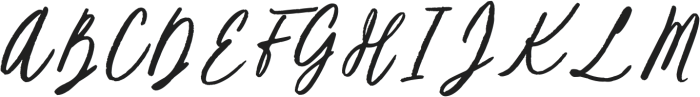 Bring of Hope Brush otf (400) Font UPPERCASE