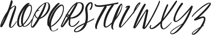 Bring of Hope Script otf (400) Font UPPERCASE