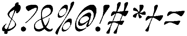 Brioche Regular otf (400) Font OTHER CHARS