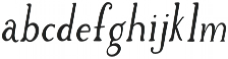 Brioche otf (400) Font LOWERCASE