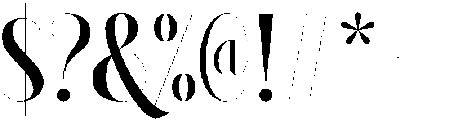 Brioche otf (700) Font OTHER CHARS