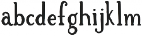 Brioche otf (700) Font LOWERCASE