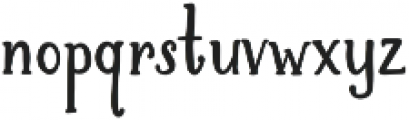 Brioche otf (700) Font LOWERCASE