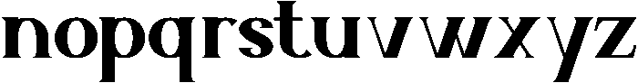 Brionde otf (400) Font LOWERCASE