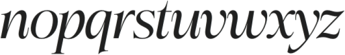 Briselle Italic Italic otf (400) Font LOWERCASE
