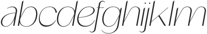 Brish Italic Thin Italic otf (100) Font LOWERCASE