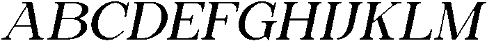Briska Italic otf (400) Font UPPERCASE