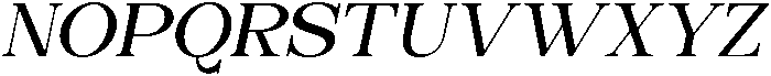 Briska Italic otf (400) Font UPPERCASE