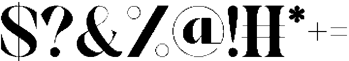 Brista otf (400) Font OTHER CHARS