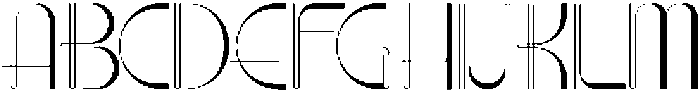 Bristal otf (400) Font UPPERCASE