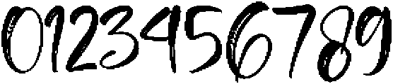 Bristleon Regular otf (400) Font OTHER CHARS